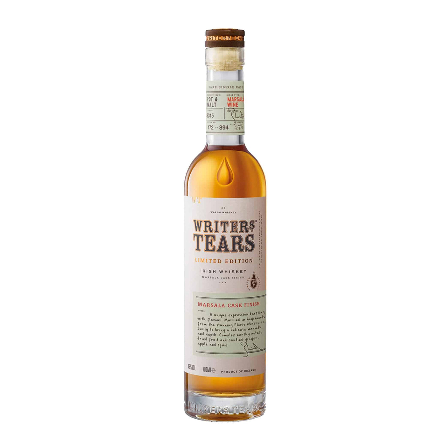 Writers' Tears Marsala Cask Finish